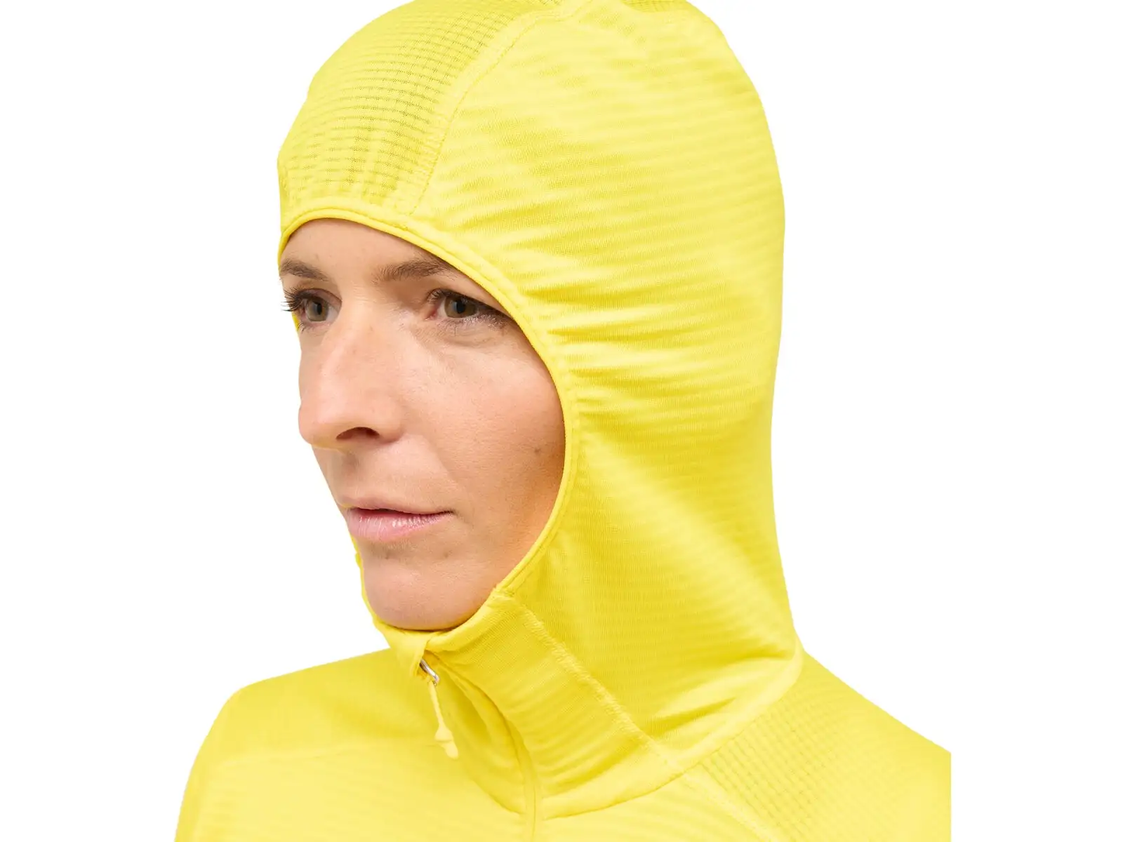 Haglöfs L.I.M Mid Multi Hood Damen Kapuzenpullover gelb