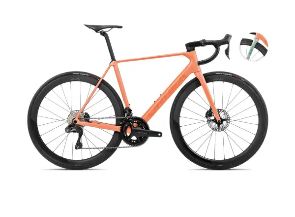 Orbea Orca M20iLTD Rennrad Orange Cloud/Stone Blue