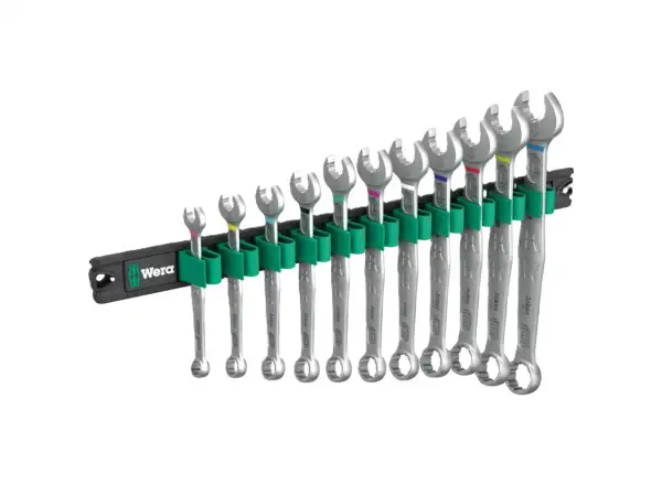 Wera 9640 Magnetleiste 6003 Joker 1 Ringmaulschlüssel Set 11 Stk.