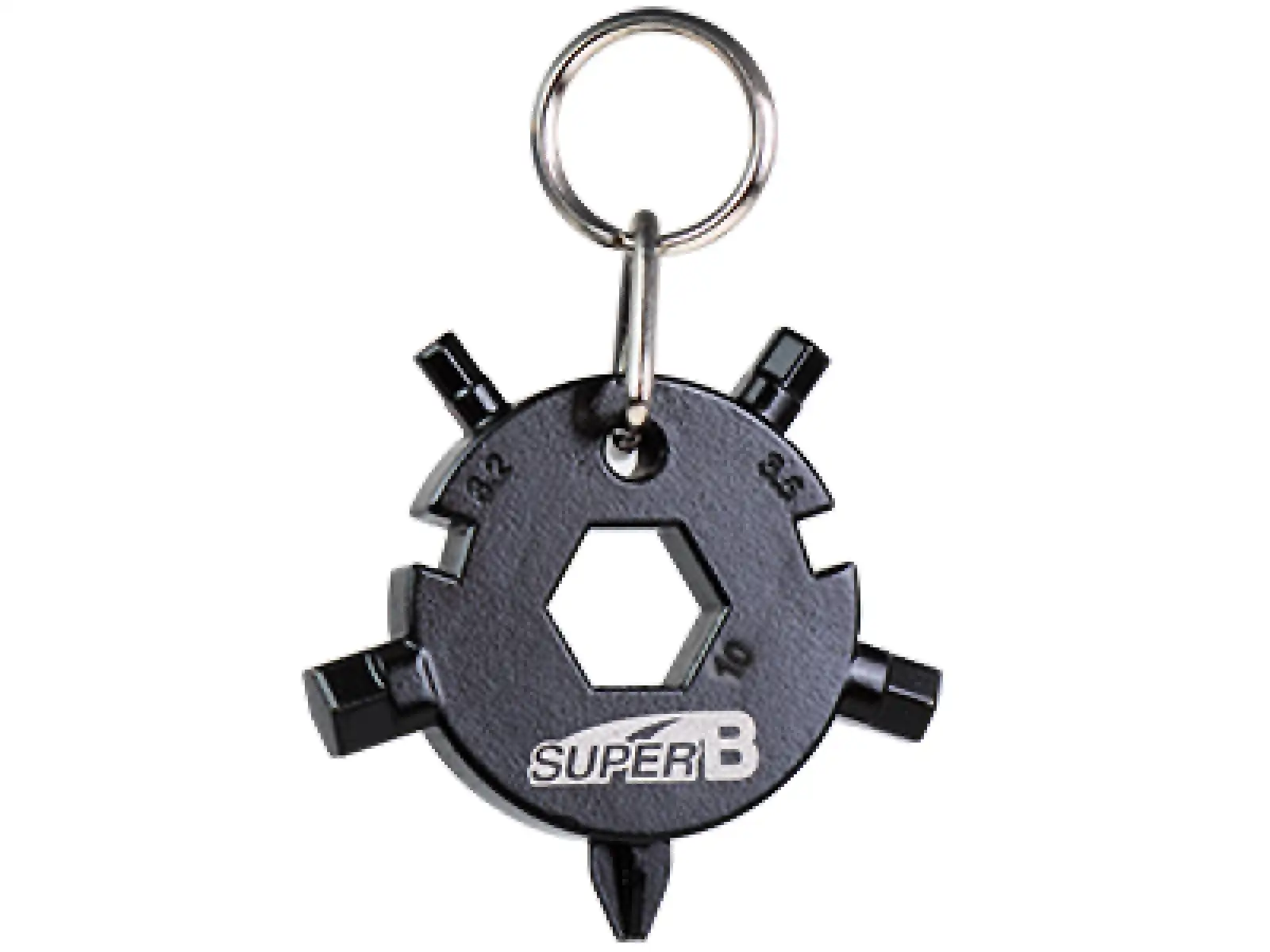 Super B TB-FD08 Multifunktions-Schlüsselbund 9-in-1