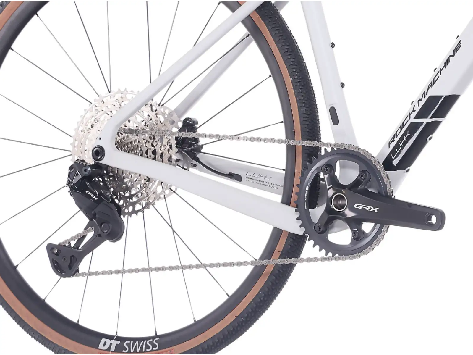 Rock Machine Gravelbike – Lukk CR 90 Matte Limerock Grau