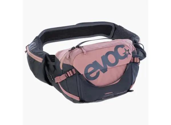 Evoc Hip Pack Pro 3 l Hüfttasche Dusty Pink/Carbon Grey + Trinkblase 1,5 l