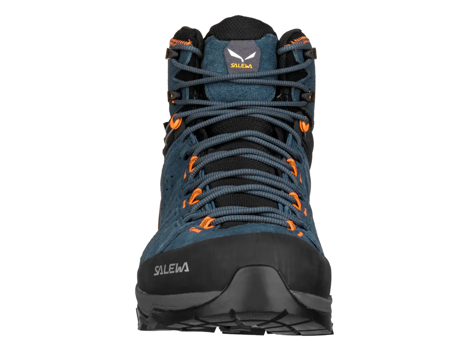 Salewa Alp Trainer 2 Mid Gore-Tex Herrenstiefel Dark Denim/Fluo Orange