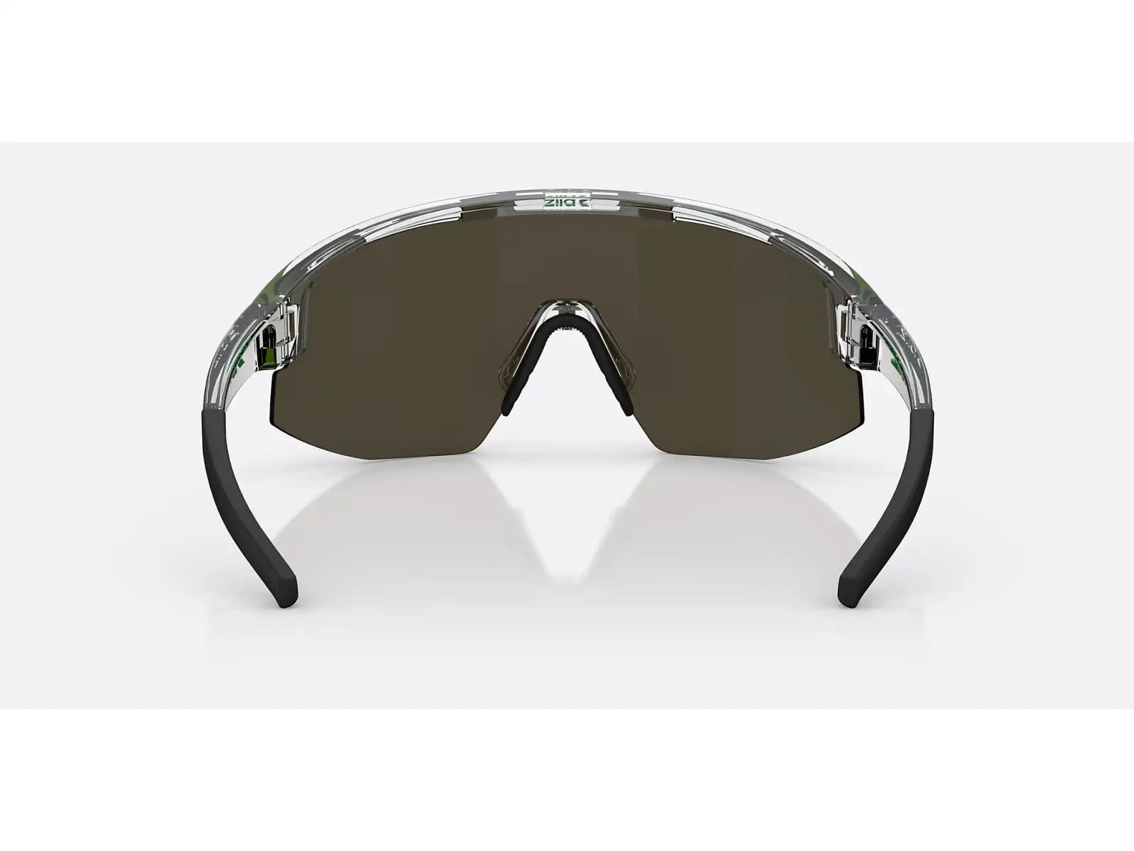 Bliz Matrix Sonnenbrille Transparent White/Brown Green Multi