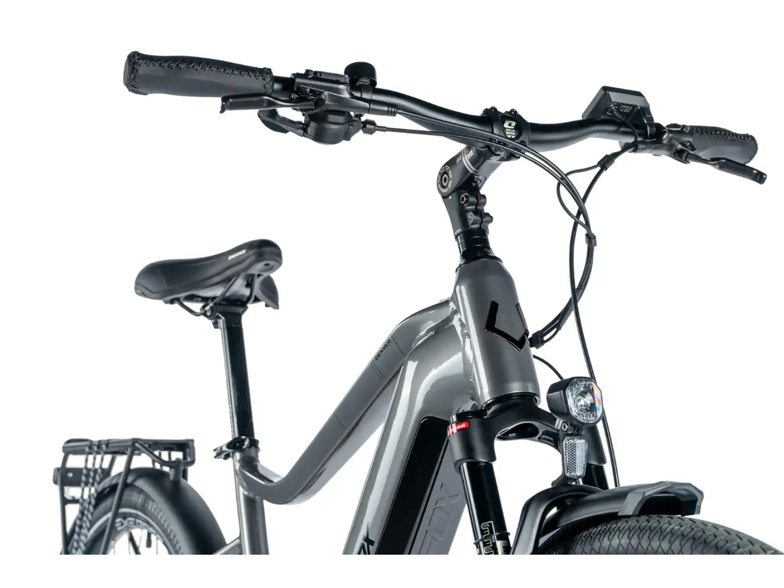 Leader Fox Denver 28 Herren Trekking E-Bike schwarz