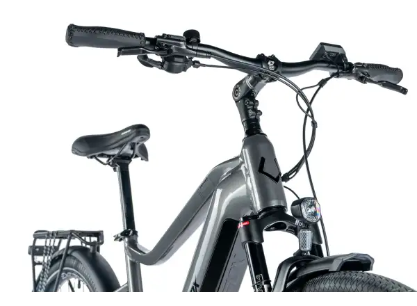 Leader Fox Denver 28 Herren Trekking E-Bike schwarz