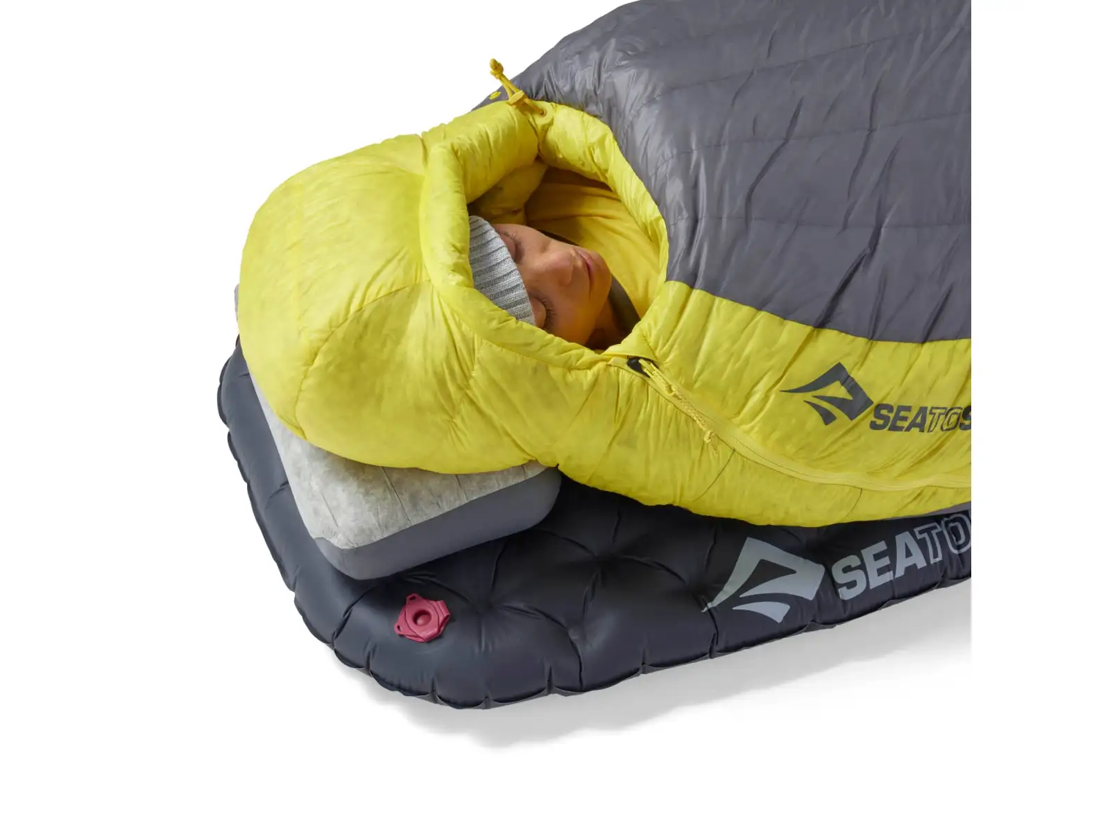 Sea To Summit Spark Damen-Schlafsack 7C Regular Spicy Orange