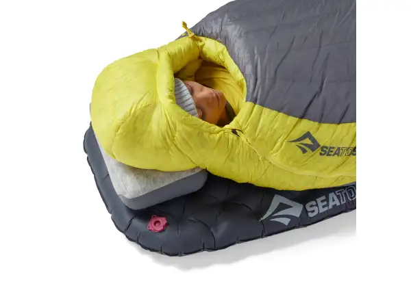 Sea To Summit Spark Damen-Schlafsack 7C Regular Spicy Orange