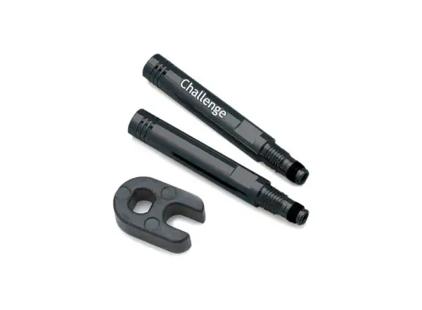 Challenge ALU Adapter für Ventil 31,5mm 2 Stk schwarz