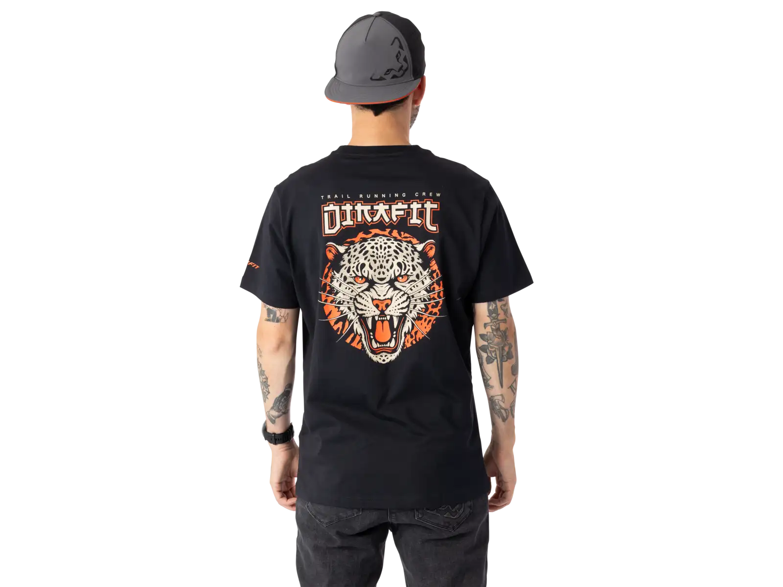 Dynafit 24/7 Graphic Herren T-Shirt Kurzarm Black Out/trail Crew