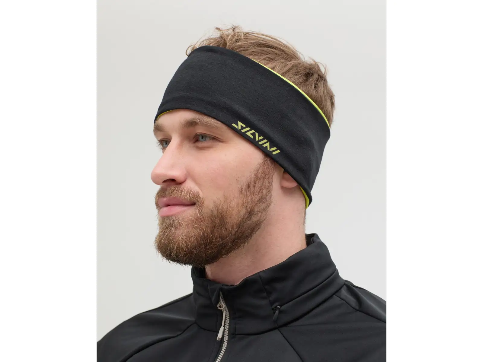 Silvini Trebbia Unisex Stirnband Lime/Black