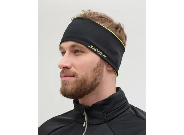 Silvini Trebbia Unisex Stirnband Lime/Black