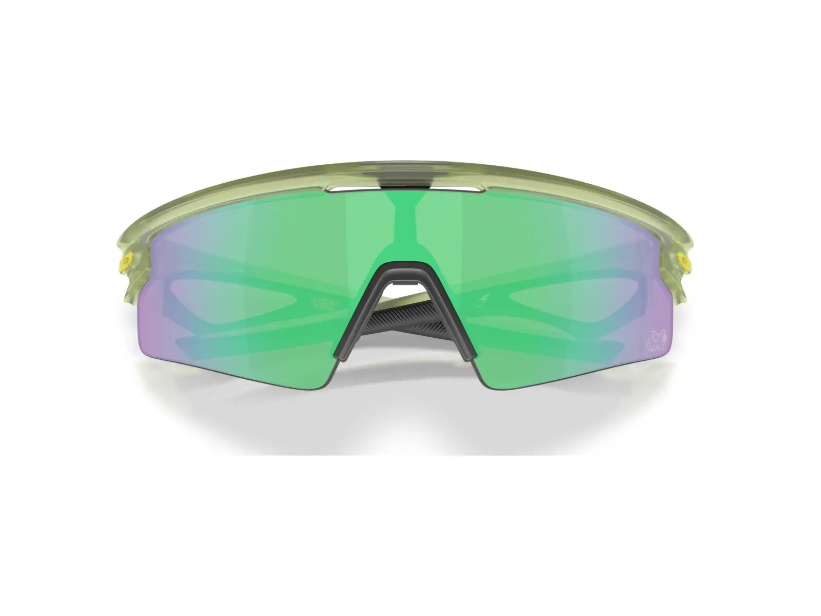 Oakley Sphaera Strike Sportbrille TDF Matte Fern/Prizm Road Jade