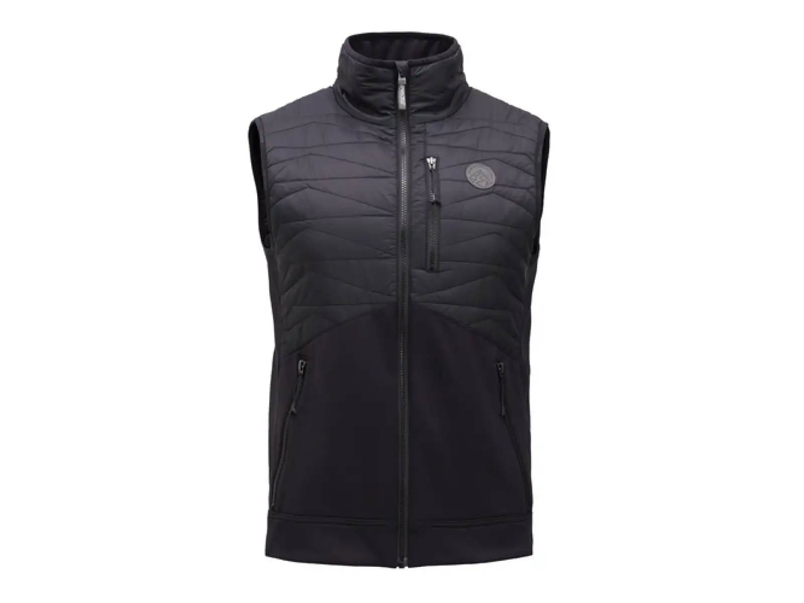 Silvini Grotte Herren gefütterte Weste black/cloud