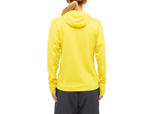 Haglöfs L.I.M Mid Multi Hood Damen Kapuzenpullover gelb