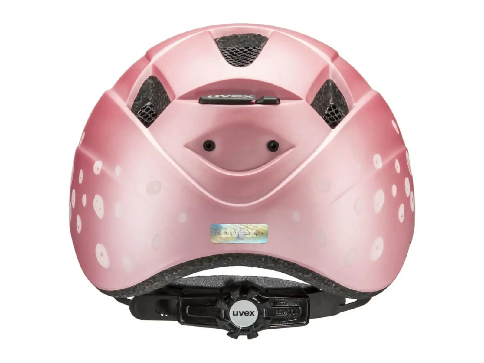 Uvex Kid 2 CC Helm Pink Polka Dots