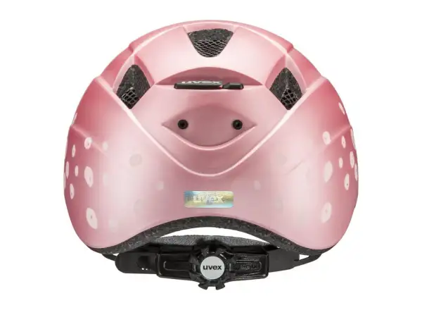 Uvex Kid 2 CC Helm Pink Polka Dots