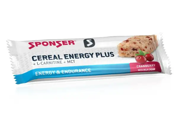 Sponser Cereal Riegel – Cranberry – 40 g