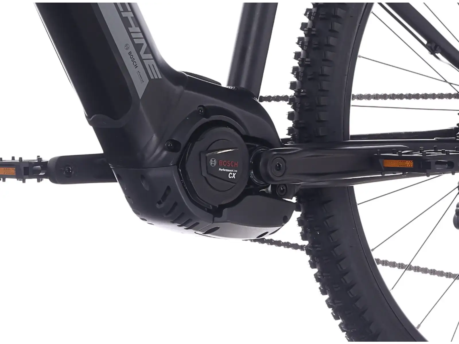 Rock Machine eBlizz B90 E-Mountainbike – Matte Black