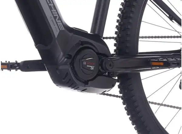 Rock Machine eBlizz B90 E-Mountainbike – Matte Black