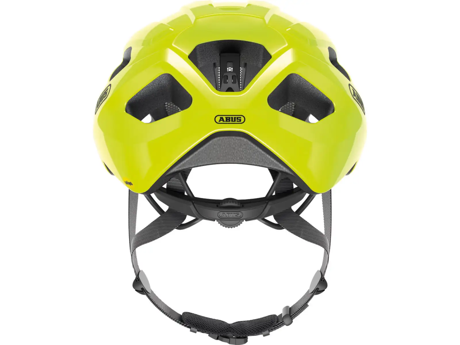 Abus Macator MIPS Helm Signal Yellow.
