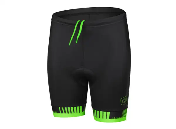 Etape Junior 2.0 Kinder Shorts mit Einsatz schwarz/grün