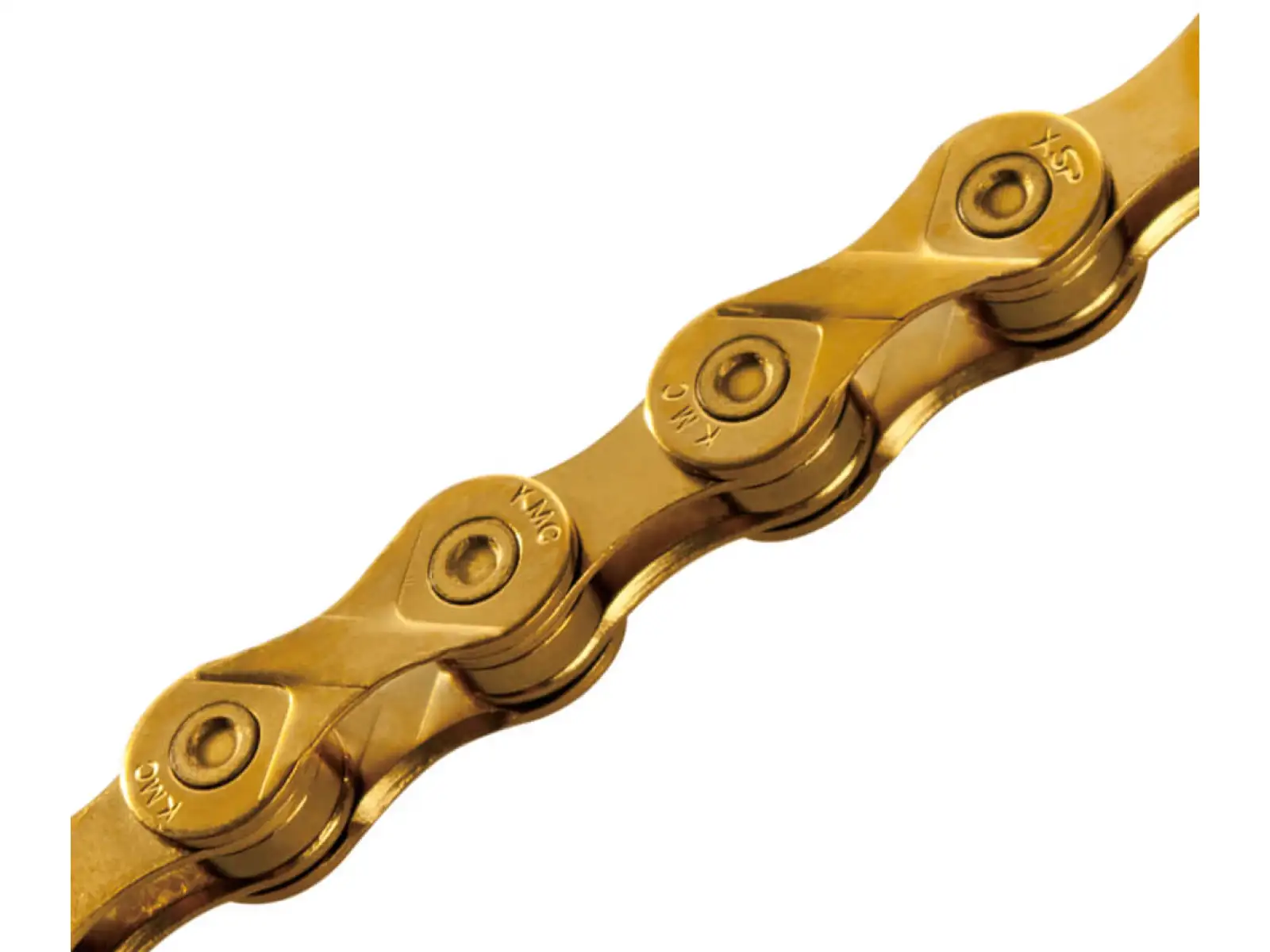 KMC Kette X9 in Gold mit 114 Gliedern