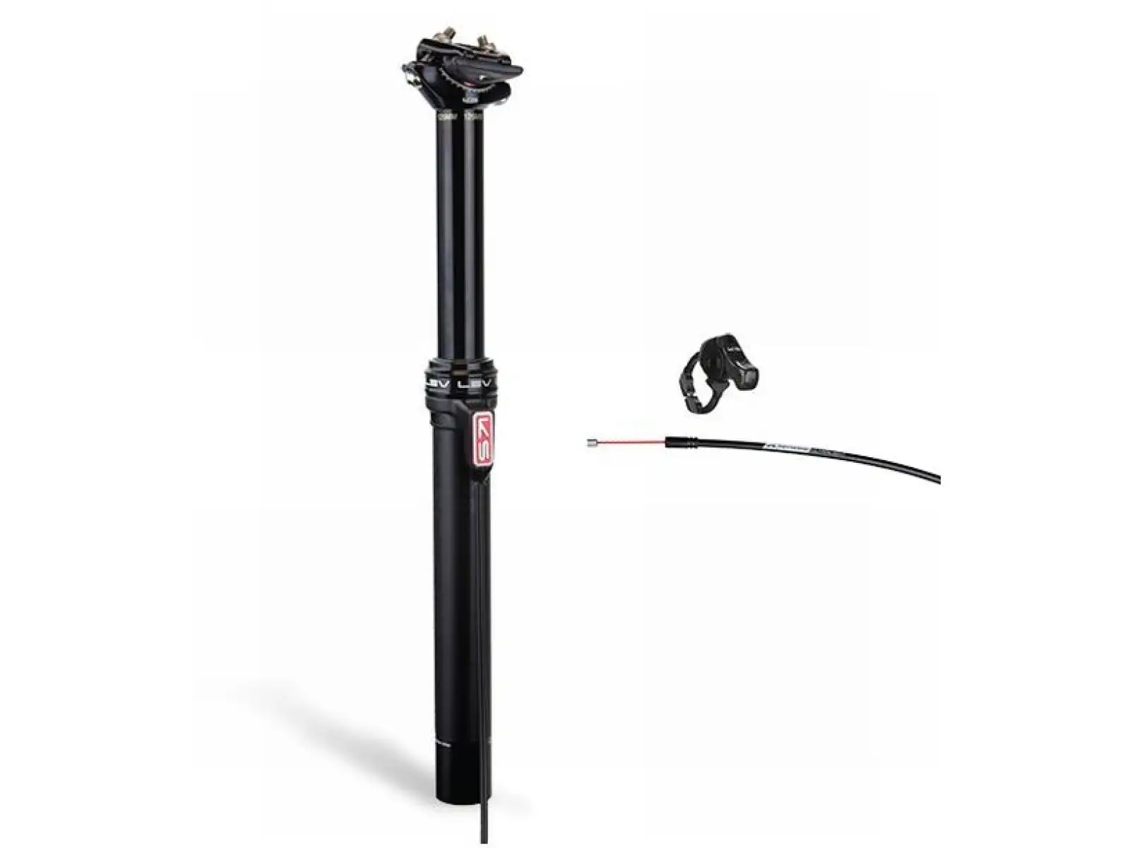 Kind Shock LEV Remote 125 mm Teleskop-Sattelstütze 30,9x385 mm