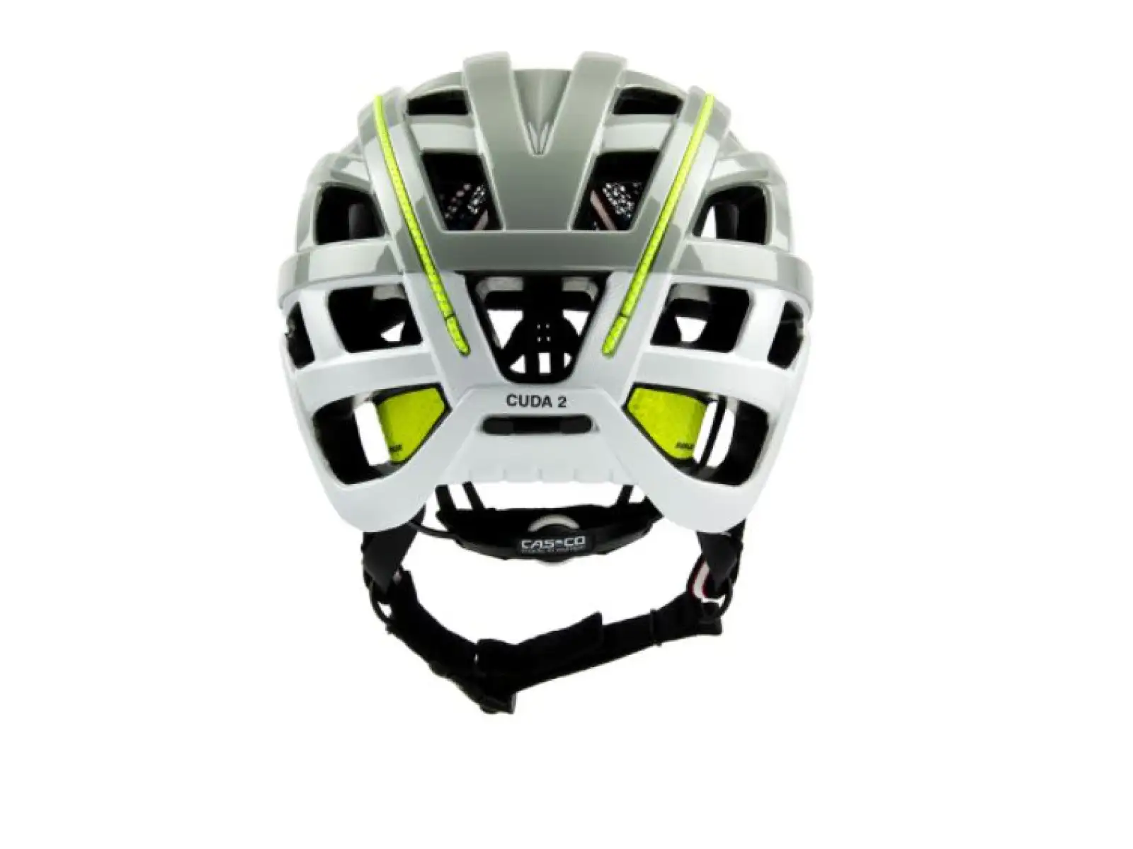 Casco Cuda 2 STRADA Helm Grey/White Neon Shiny