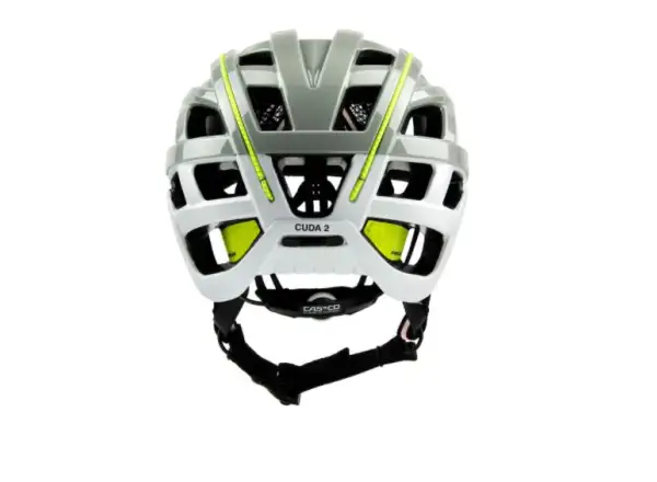 Casco Cuda 2 STRADA Helm Grey/White Neon Shiny