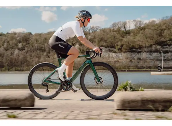 Isaac Meson 105 Di2 Rennrad Jade Green