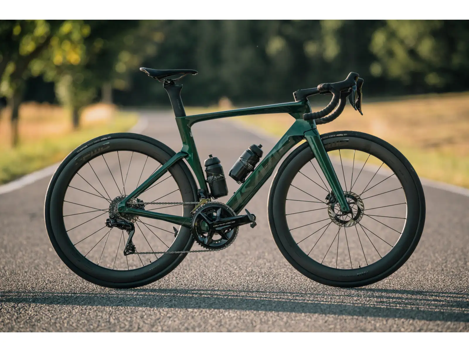 Isaac Meson Ultegra Di2 Rennrad Jade Green