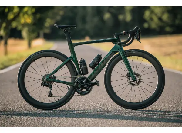 Isaac Meson Ultegra Di2 Rennrad Jade Green