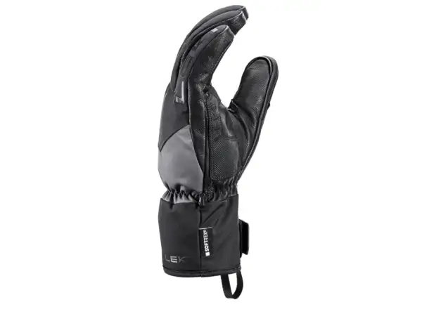 Leki Hevon Thermo 3D Abfahrtshandschuhe schwarz