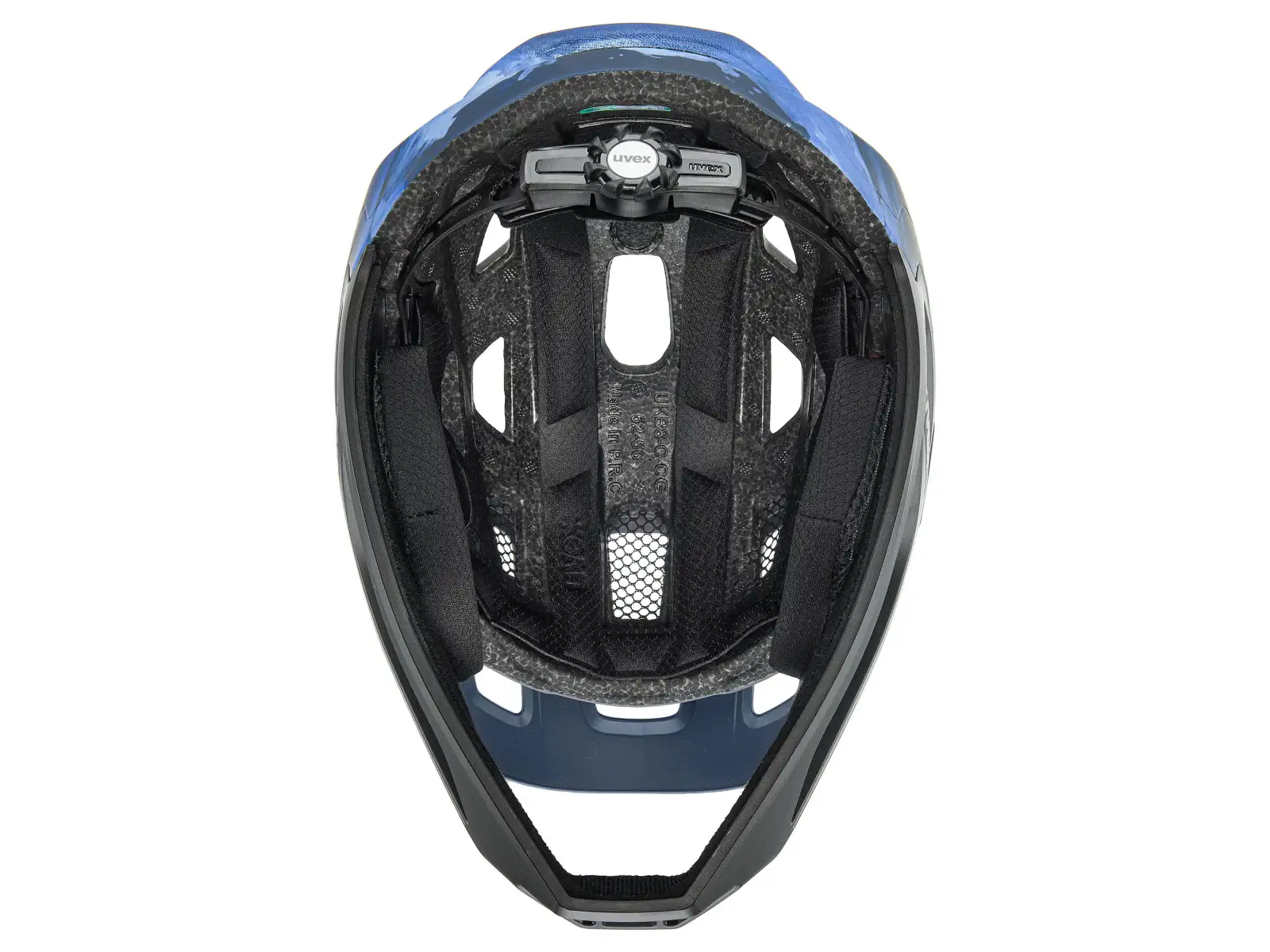 Uvex React JR Fullface MTB Helm Dusk blue matt