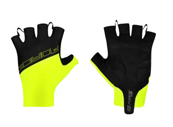 Force Even kurze Handschuhe fluo/schwarz