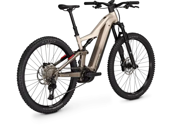 Focus THRON 9 800Wh vollgefedertes E-Bike Adamantsilver / Crystalgrey