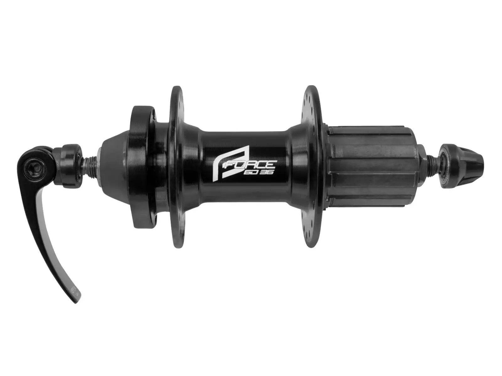 Force 6D-36 Hinterradnabe 36 Löcher schwarz