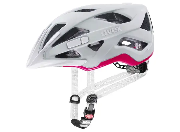Uvex City Active Helm Papyrus/Neon Pink