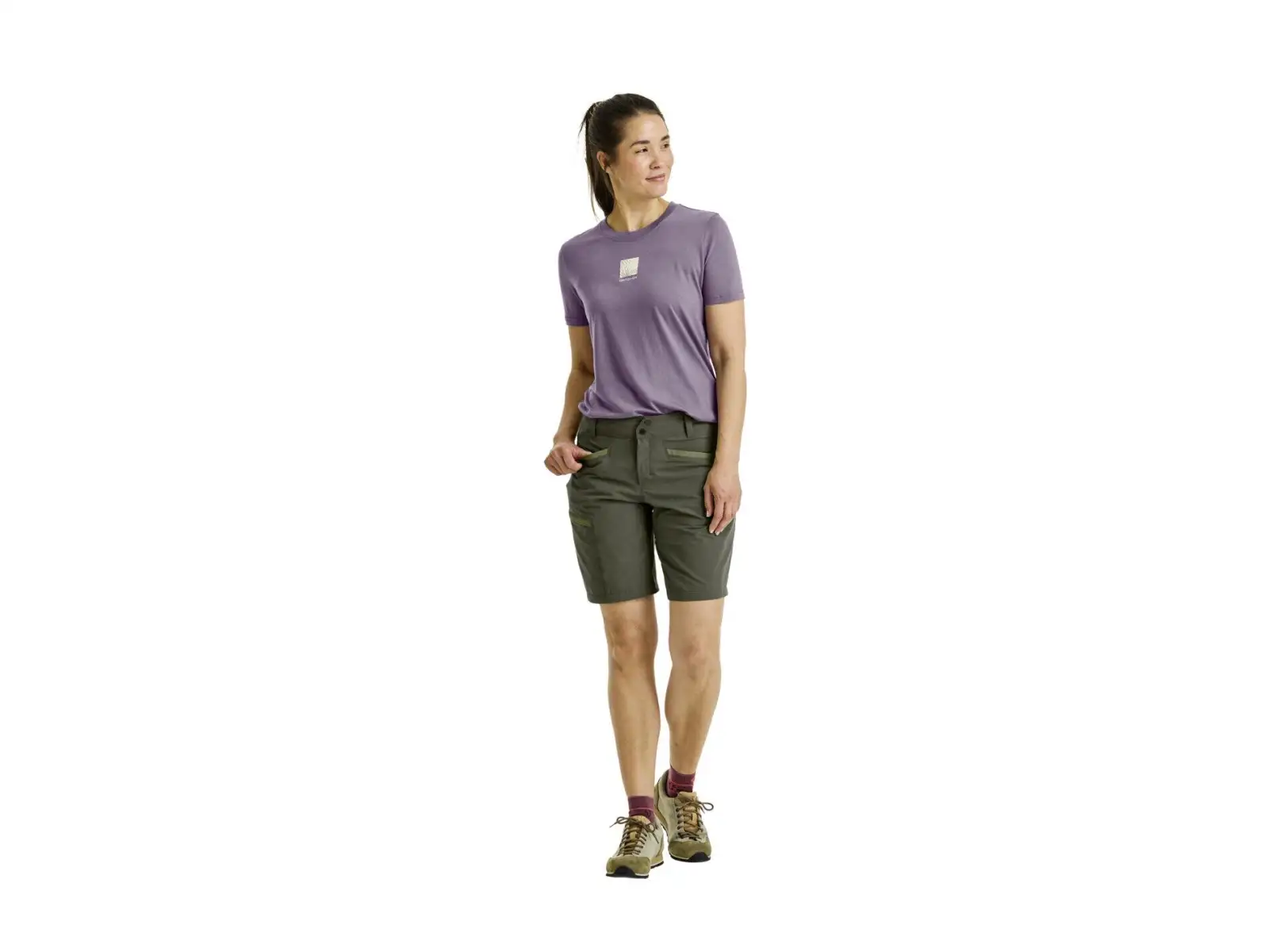 Ortovox 120 Cool Tec Abstract Damen T-Shirt Wild Berry