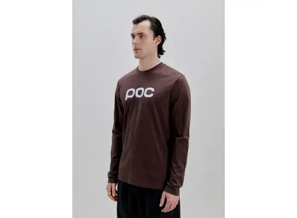 POC L/S Tee Langarm-T-Shirt Bronzite Brown