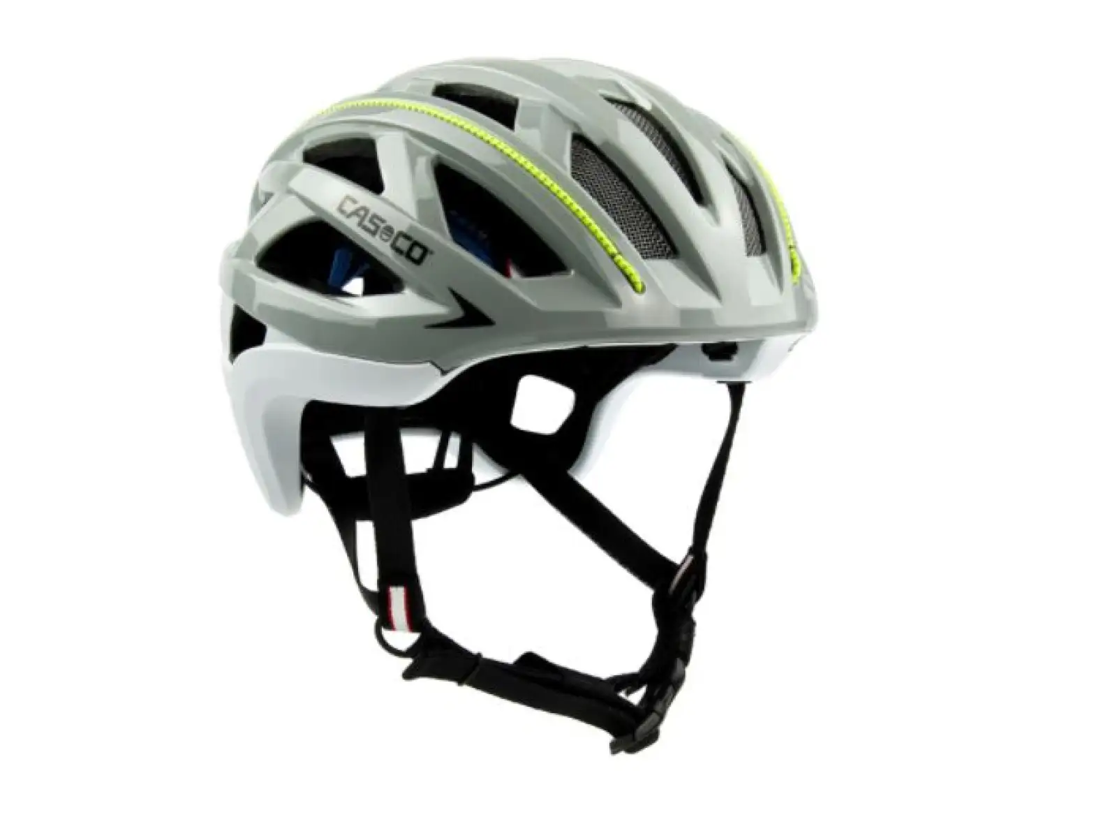 Casco Cuda 2 STRADA Helm Grey/White Neon Shiny