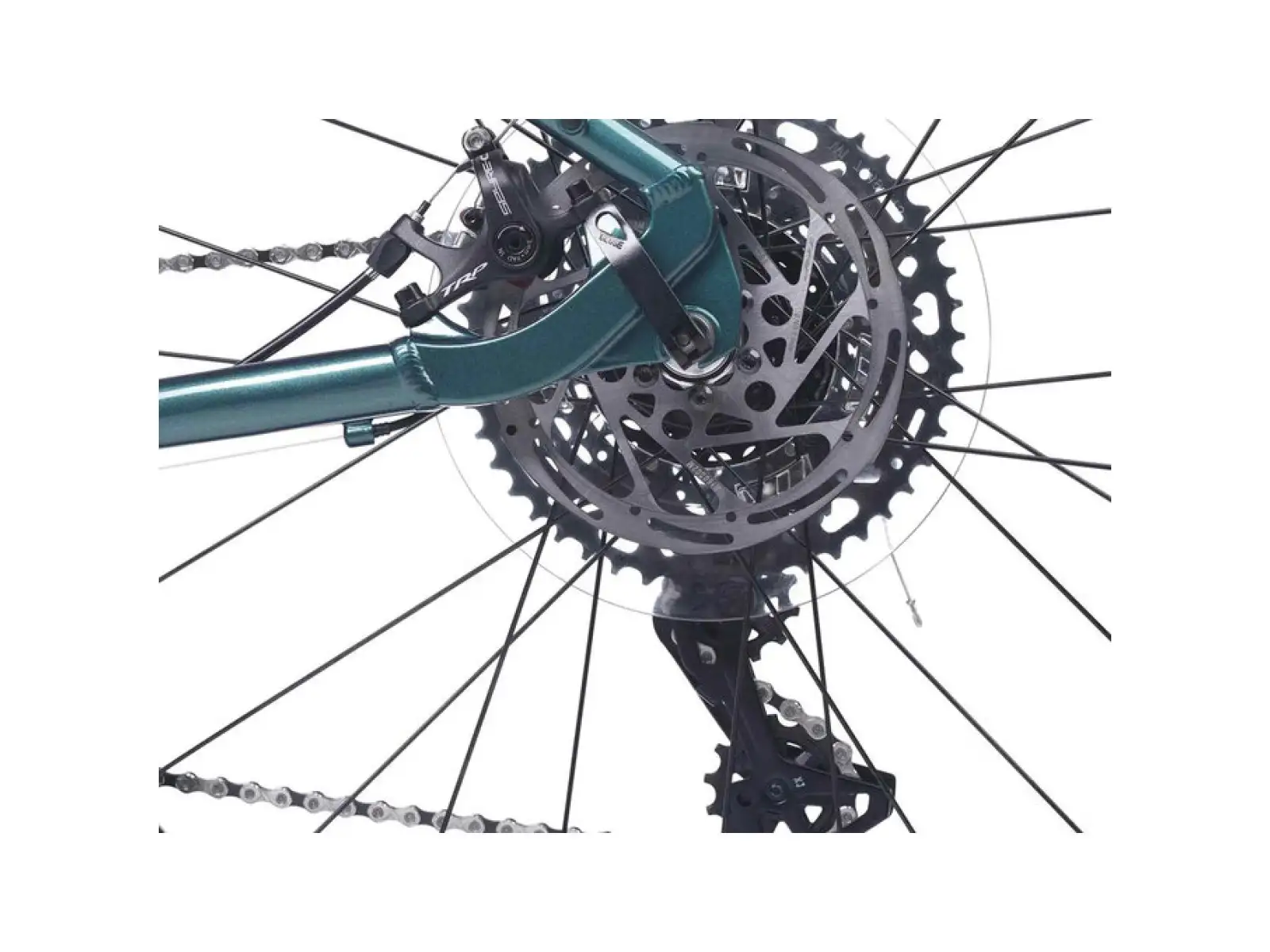 Academy S-Grade Gravel 5 Kinderfahrrad 24 Zoll Grün