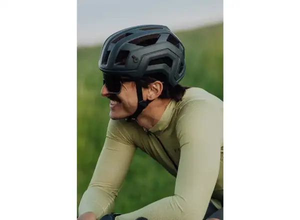Force Plain Herren Trikot lange Ärmel grün