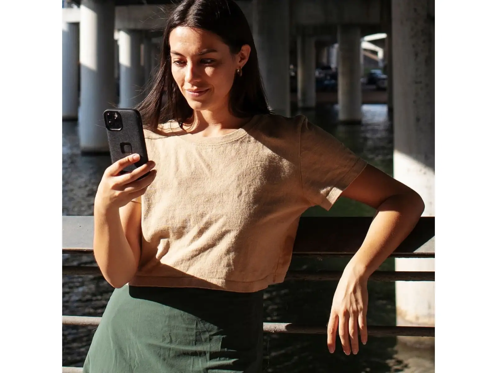 Peak Design Everyday Loop V2 Hülle für iPhone 15 Pro Max Salbei