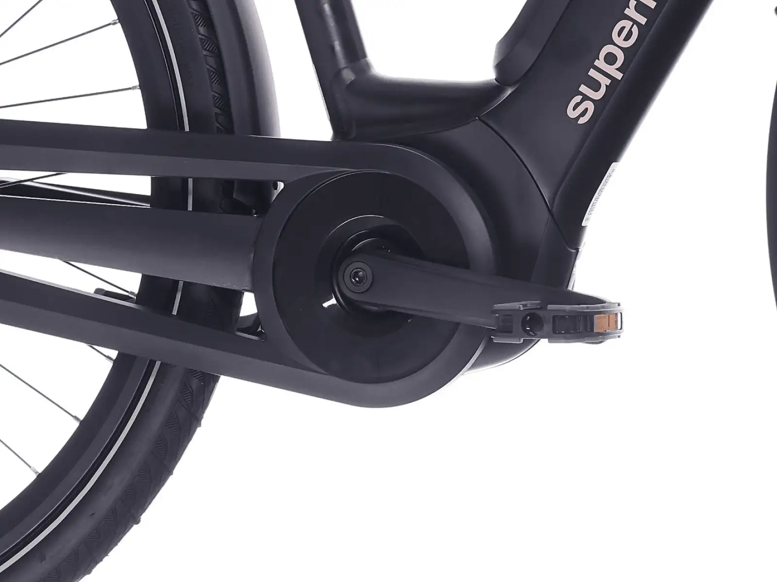 Superior eWAY 5.9 City E-Bike Matte Black