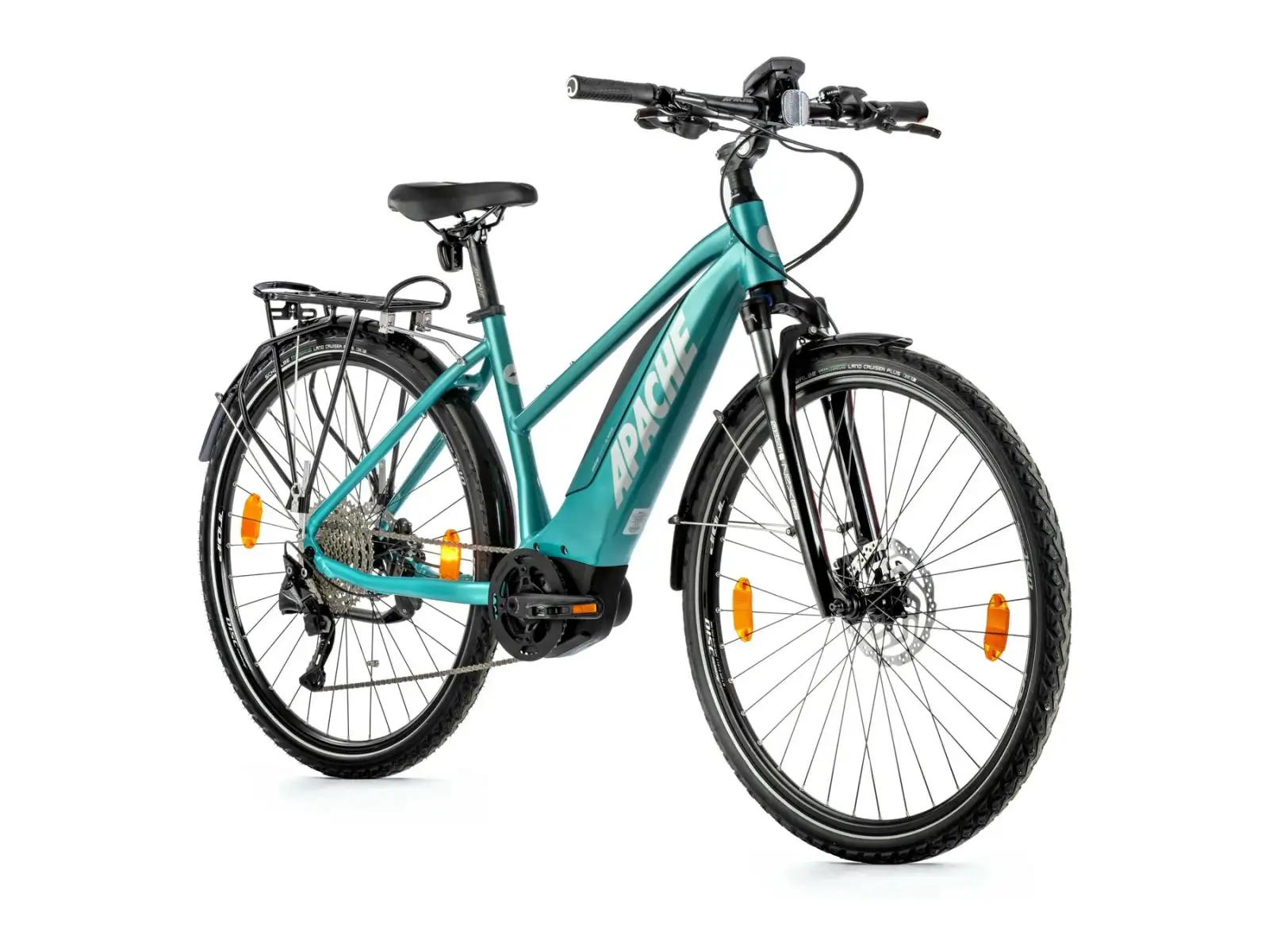 Apache Matta 1 Tour Damen E-Crossbike (Bosch) Türkis