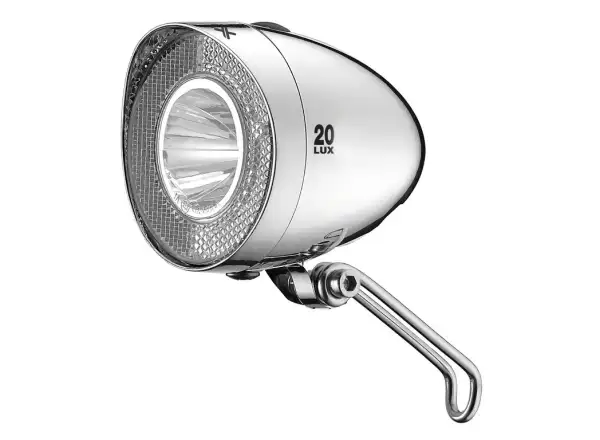 XLC Retro LED Frontlicht Silber