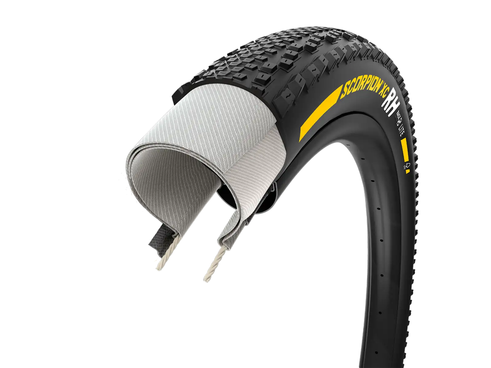 Pirelli Scorpion XC RH Team Edition Lite 29x2,4 Reifen Kevlar Gelb