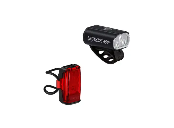 Lezyne Mini Drive 450+ KTV+ Drive Vorder + Rücklicht